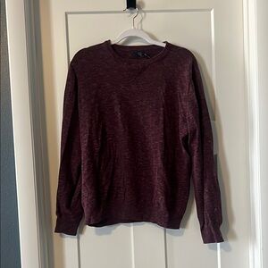 J. Crew Men's Crewneck Sweater - Maroon